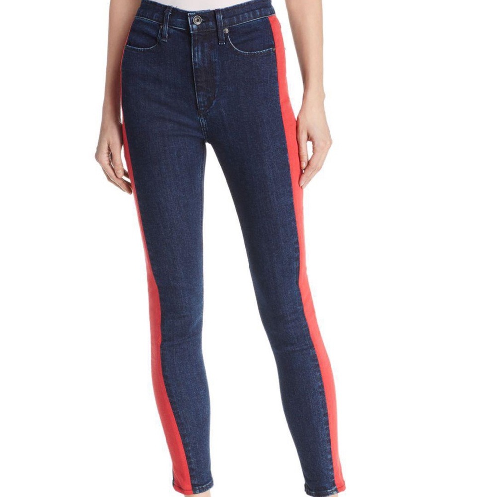 Rag & bone high waisted mazie skinny jeans